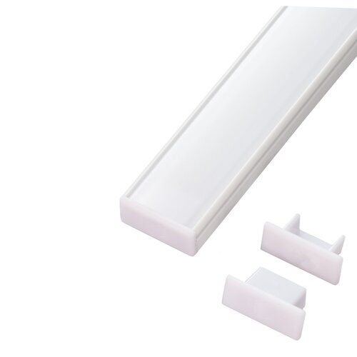 Koncovka profilu N8W bílá Koncovka profilu N8W bílá 1