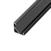 LED profil R6C černý rohový 16*16 LED profil R6C černý rohový 16*16 2