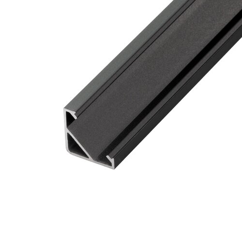 LED profil R6C černý rohový 16*16 LED profil R6C černý rohový 16*16 1