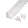 LED profil R6W bílý rohový 16*16 LED profil R6W bílý rohový 16*16 2
