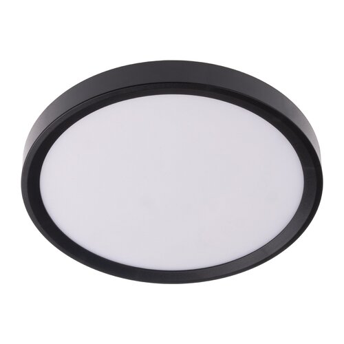 LED panel PANKA 50W CCT černé kulaté stropní 1