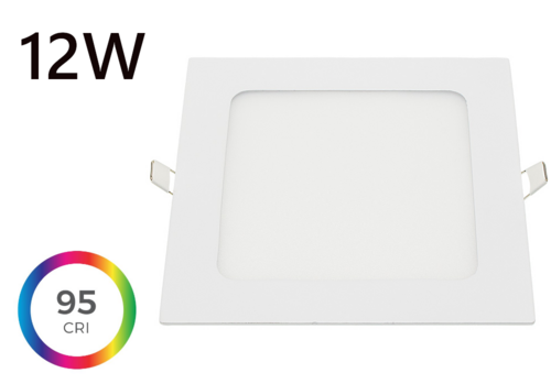 CRI>95 LED hranatý panel 12W, True Color Line, 170x170 vestavný, 3 roky záruka CRI>95 LED hranatý panel 12W, True Color Line, 170x170 vestavný, 3 roky záruka 1