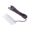 PVC LED svítidlo pro osvětlení skleněných polic, 12VDC, IP20, 63x22x11 2