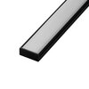 LED profil N14C - nástěnný černý 2