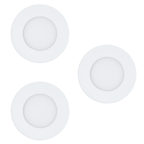 Sada 3 CCT zápustných svítidel FUEVA-Z, 3X2,8W, 220-240V, IP44, 900099 Sada 3 CCT zápustných svítidel FUEVA-Z, 3X2,8W, 220-240V, IP44, 900099 1
