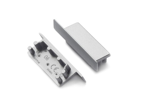 Koncovka profilu VARIO30-06 stříbrná, V4920040 1