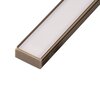 LED profil N14B - nástěnný bronzový 2