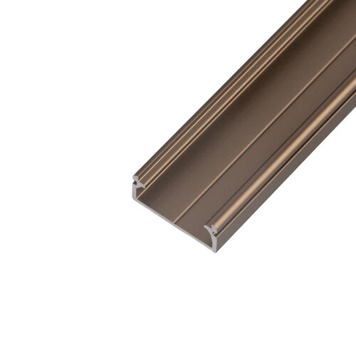 LED profil N14B - nástěnný bronzový 1