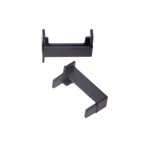 Pár koncovek profilu 2SP-C černé Pár koncovek profilu 2SP-C černé 1