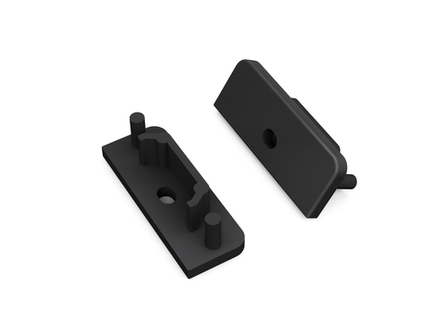 Koncovka s otvorem profilu SURFACE14 černá, A2970002 Koncovka s otvorem profilu SURFACE14 černá, A2970002 1