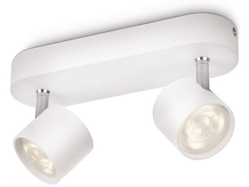 Star SVÍTIDLO BODOVÉ LED 2x4,5W 1000lm 2700K, bílá 1