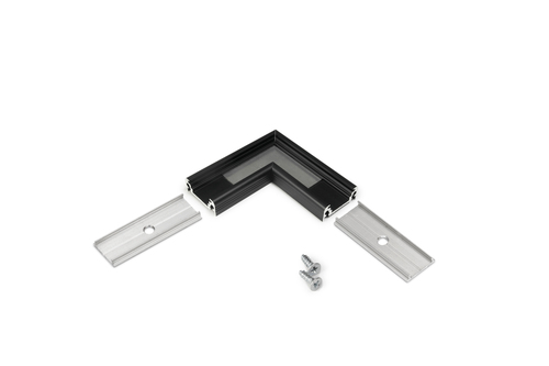 Rohová spojka SURFACE10 černý elox, 77410021 1