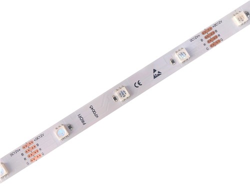 pásek RGB 10mm 7,2W/m, PROFI, 12V, IP20, 30LED/m, SMD5050, záruka 5let pásek RGB 10mm 7,2W/m, PROFI, 12V, IP20, 30LED/m, SMD5050, záruka 5let 1