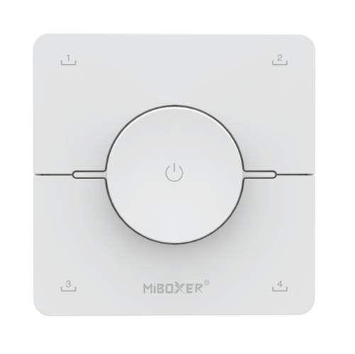 Nástěnný ovladač CCT, 2.4GHz, 2 x AAA, bílý, K0-W, Mi-Light Nástěnný ovladač CCT, 2.4GHz, 2 x AAA, bílý, K0-W, Mi-Light 1