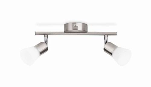 Decagon SVÍTIDLO BODOVÉ LED 2x4,3W 680lm 2700K, mat.chrom 1