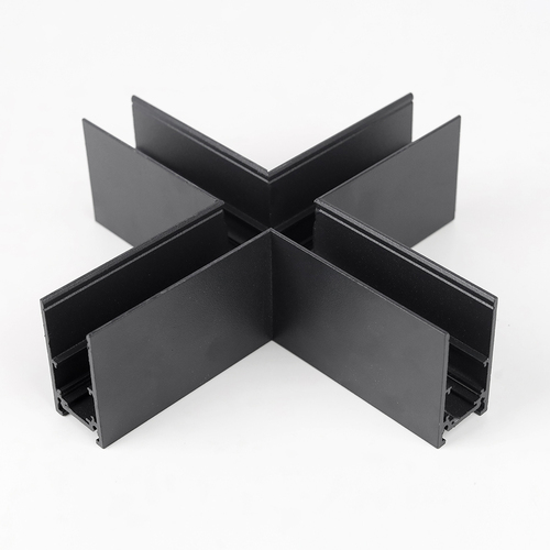 Přisazený vodorovný roh X, černý, AM-MR-X20HSA 1