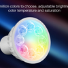 4W LED žárovka RGB+CCT, GU10, RF 2.4GHz, FUT103, Mi-Light 2