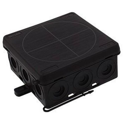 Krabice do vlhka, WISKA 86 x 86 x 41mm zaklap., IP55 ( F12 ), KA 012 1