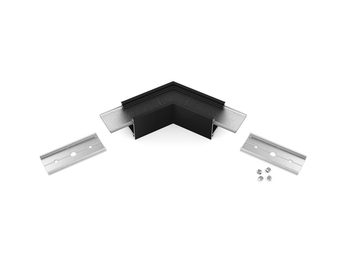 LINEA20 rohová spojka 120 st černý elox, C1880002 1