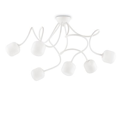 Stropní svítidlo Ideal Lux OCTOPUS PL6 BIANCO, 174921 bílé Stropní svítidlo Ideal Lux OCTOPUS PL6 BIANCO, 174921 bílé 1
