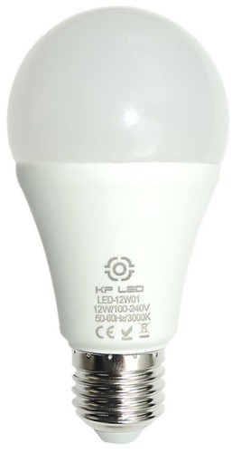 LED žárovka, 12W, E27, 230V / 50Hz, 1140lm LED žárovka, 12W, E27, 230V / 50Hz, 1140lm 1