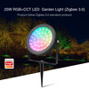 25W LED zahradní svítidlo RGB+CCT, Zigbee 3.0, IP66, FUTC05Z, Mi-Light 2