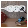 Prodlužovací kabel 5 m / 3 zásuvky / bílý / PVC / 1 mm2, IP20IP20 Prodlužovací kabel 5 m / 3 zásuvky / bílý / PVC / 1 mm2, IP20IP20 2