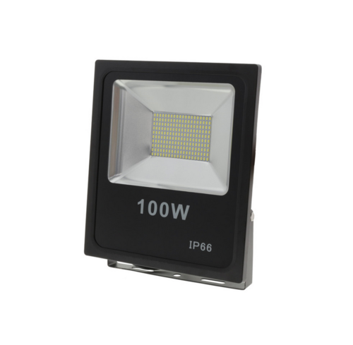 LED SMD reflektor 100W, IP66, 8000lm, černé provedení 1