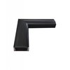 Rohová spojka pro profil Surface 1 s černým difuzorem, černá, LP101B-COR-BLK 2