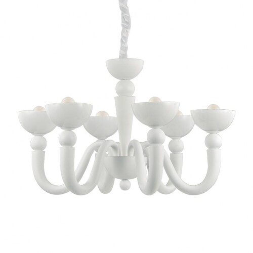 Závěsné svítidlo Ideal Lux BON BON SP6 bianco, 093994 1