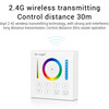 1 kanálový nástěnný ovladač RGB+CCT ,2.4GHz RF, Skleněný, B0, Mi-Light 2