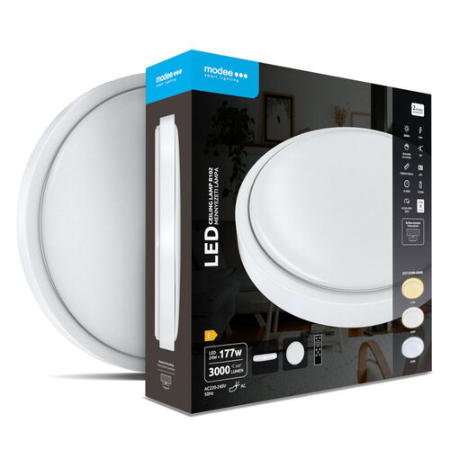 Modee Lighting LED stropní svítidlo, R102, 24W, 3000lm, CRI >80, CCT, IP20, dálkové ovládání 1