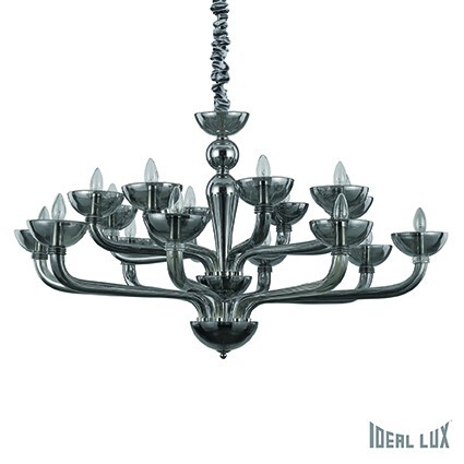 Závěsné svítidlo Ideal Lux CASANOVA SP16 FUME, 095639 Závěsné svítidlo Ideal Lux CASANOVA SP16 FUME, 095639 1