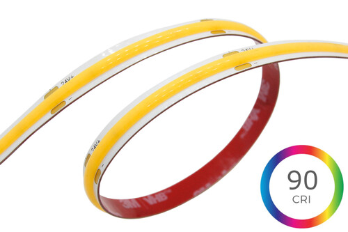 4W COB pásek, 8mm, IP20, VHB, 24VDC, 450lm, 320LED, 5let záruka 1