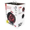 Gumový prodlužovací kabel na bubnu - 4 zásuvky 50m, 230V, IP44, 2,5mm2 Gumový prodlužovací kabel na bubnu - 4 zásuvky 50m, 230V, IP44, 2,5mm2 2