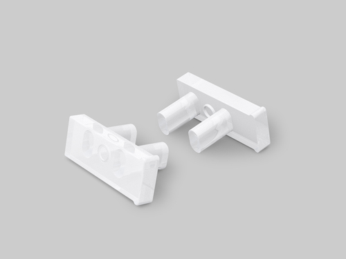 Koncovka profilu SLASH8 opal, G5999922 Koncovka profilu SLASH8 opal, G5999922 1