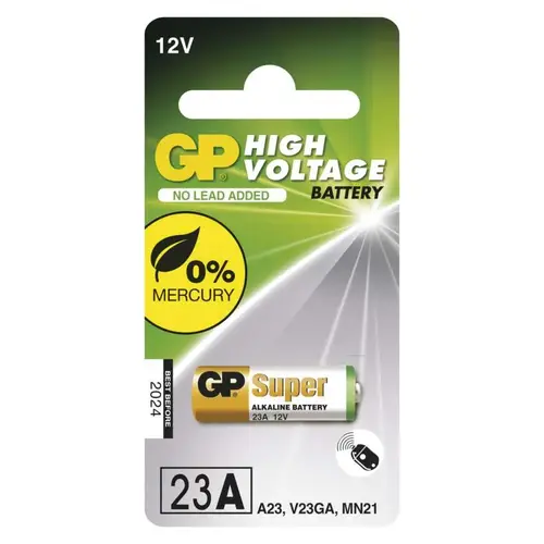 Alkalická speciální baterie GP 23AF (MN21, V23GA) 12 V 1