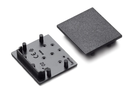 Koncovka profilu VARIO30-02, černá Koncovka profilu VARIO30-02, černá 1