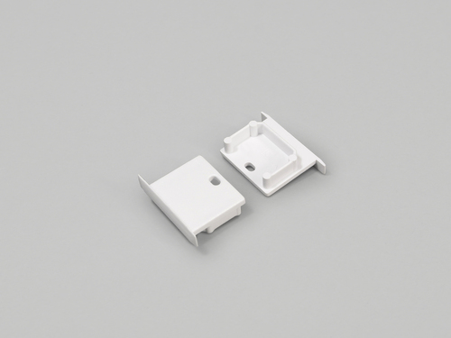 LINEA-IN20 koncovka bílá s otvorem, E4990001 LINEA-IN20 koncovka bílá s otvorem, E4990001 1