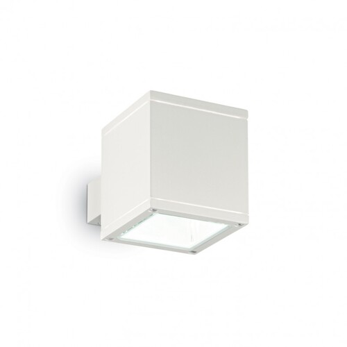 Venkovní nástěnné svítidlo Ideal Lux SNIF AP1 SQUARE BIANCO, 144276 bílé 1