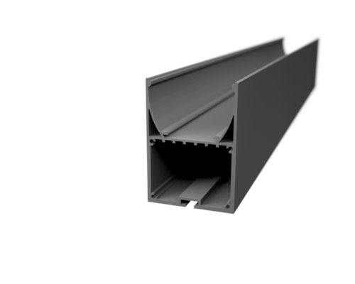 Hliníkový LED profil SUSPENDED 1 s prostorem pro zdroj, stříbrný, LP411 Hliníkový LED profil SUSPENDED 1 s prostorem pro zdroj, stříbrný, LP411 1