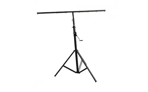 Stojan na reflektor, max. výška 4m, max.50kg, černý, OP66228 1