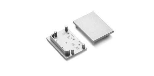 Koncovka profilu VARIO30-05 stříbrná, V4910040 1