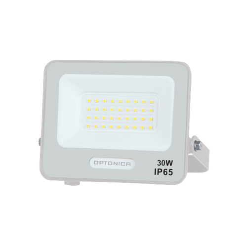 LED SMD reflektor 30W, IP65, bílé provedení 1