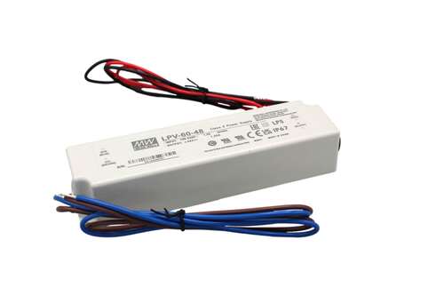60W napájecí zdroj Meanwell, LPV-60-48, 48V, IP67 60W napájecí zdroj Meanwell, LPV-60-48, 48V, IP67 1