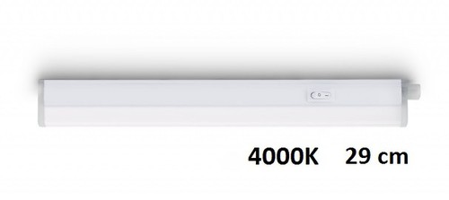 Linear ZÁŘIVKA LED 1x4W 420lm 4000K, bílá 29cm 1