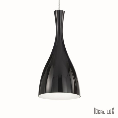 Závěsné svítidlo Ideal Lux 012919 Olimpia SP1 nero černé Závěsné svítidlo Ideal Lux 012919 Olimpia SP1 nero černé 1