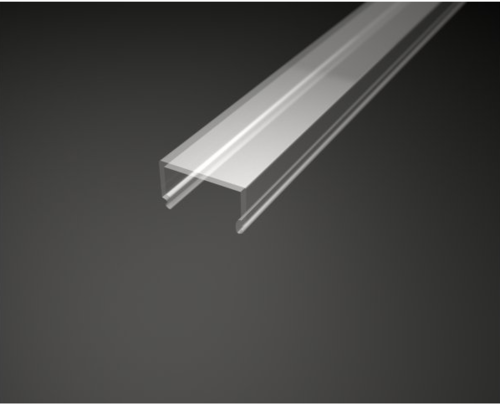 Difuzor vysoký pro profil SURFACE 8, transparentní 1