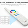 LoRa, 8 kanálový dálkový ovladač RGB+CCT ,433MHz RF, Mi-Light 2