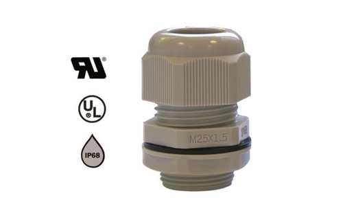 Vývodka kabelová PG7 pro kabely do 7mm, IP68, 250060, světle šedá, Haupa 1